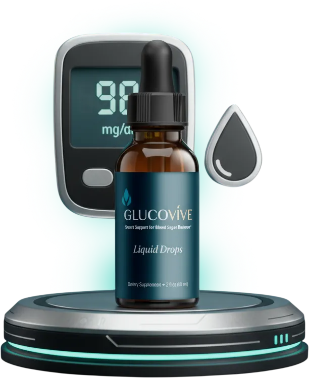 GlucoVive™ Liquid Blood Sugar and Metabolic Wellness Supplement